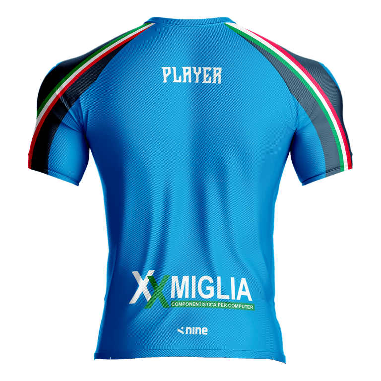 Team Italia · T-shirt 5 Warhammer — abbigliamento custom Sidewear (retro)